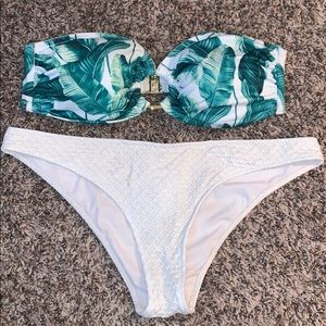 H&M bandeau swimsuit